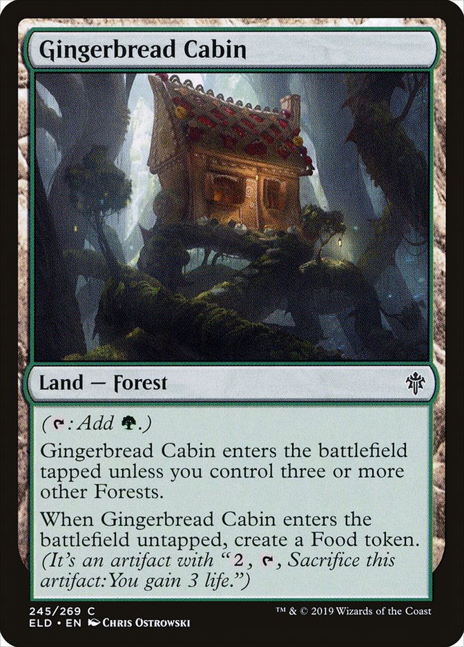 Gingerbread Cabin [Throne of Eldraine] | Total Play