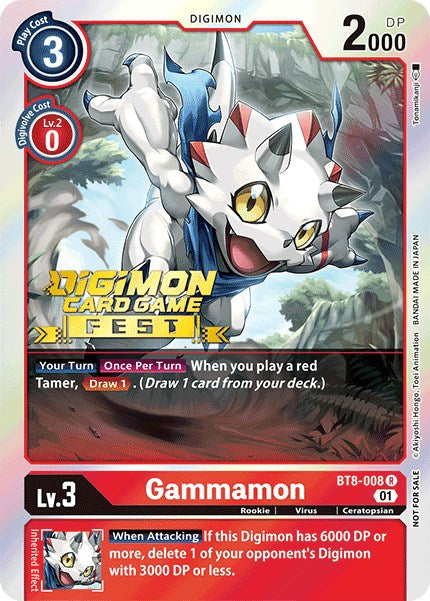 Gammamon [BT8-008] (Digimon Card Game Fest 2022) [New Awakening Promos] | Total Play