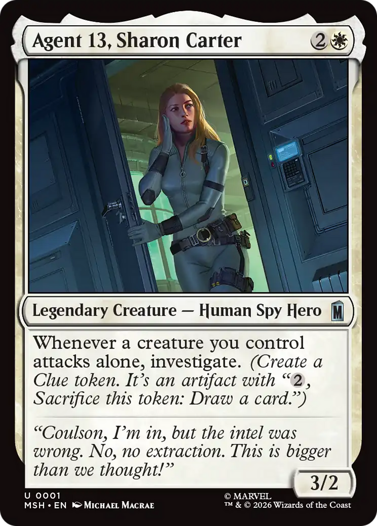 Agent 13, Sharon Carter [Marvel Super Heroes] | Total Play