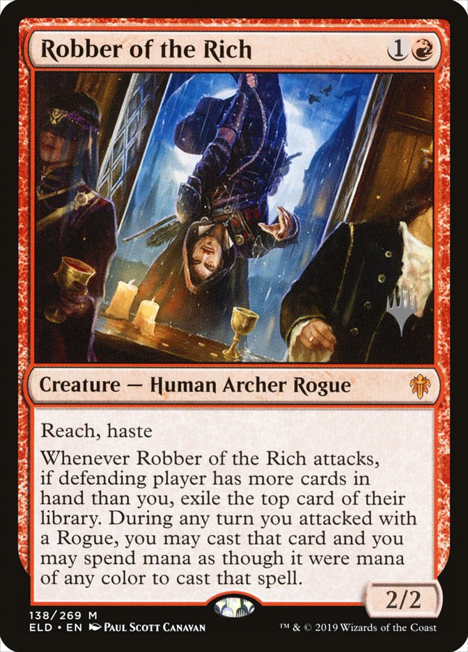 Robber of the Rich (Promo Pack) [Throne of Eldraine Promos] | Total Play