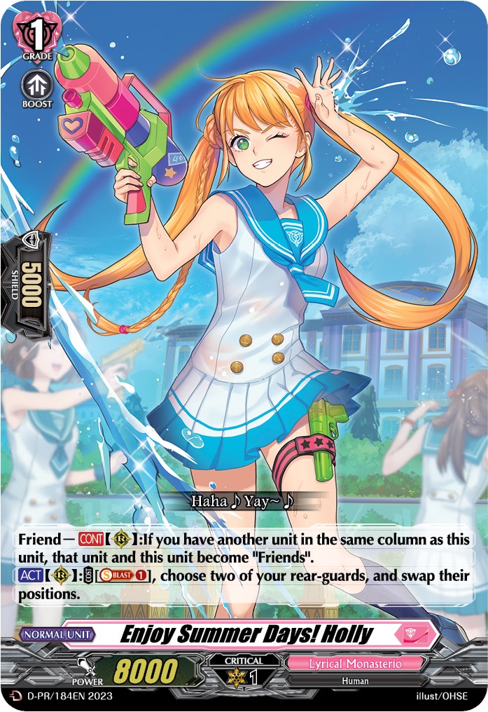 Enjoy Summer Days! Holly (D-PR/184EN) [D Promo Cards] | Total Play