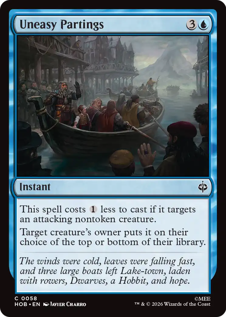 Uneasy Partings [The Hobbit] | Total Play