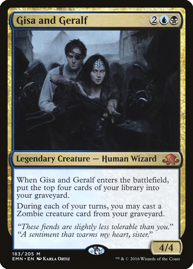 Gisa and Geralf [Eldritch Moon] | Total Play