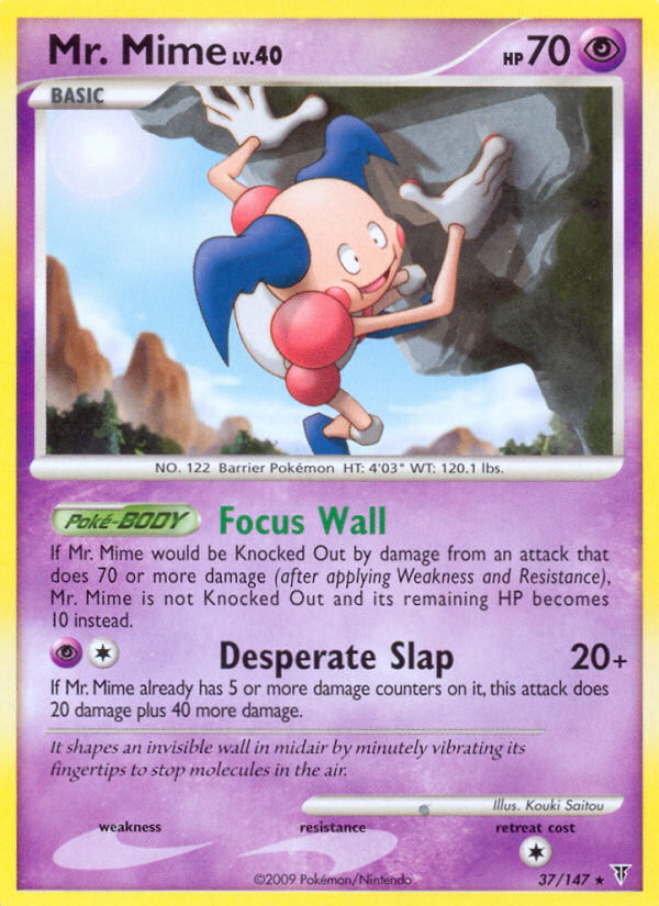 Mr. Mime (37/147) [Platinum: Supreme Victors] | Total Play