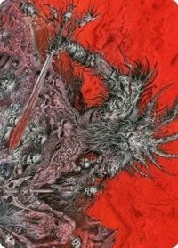 Varragoth, Bloodsky Sire Art Card [Kaldheim Art Series] | Total Play