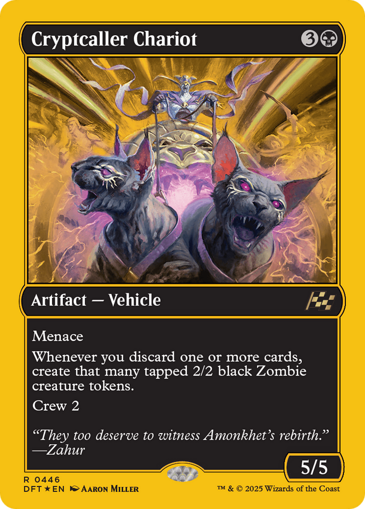 Cryptcaller Chariot (First-Place Foil) [Aetherdrift] | Total Play