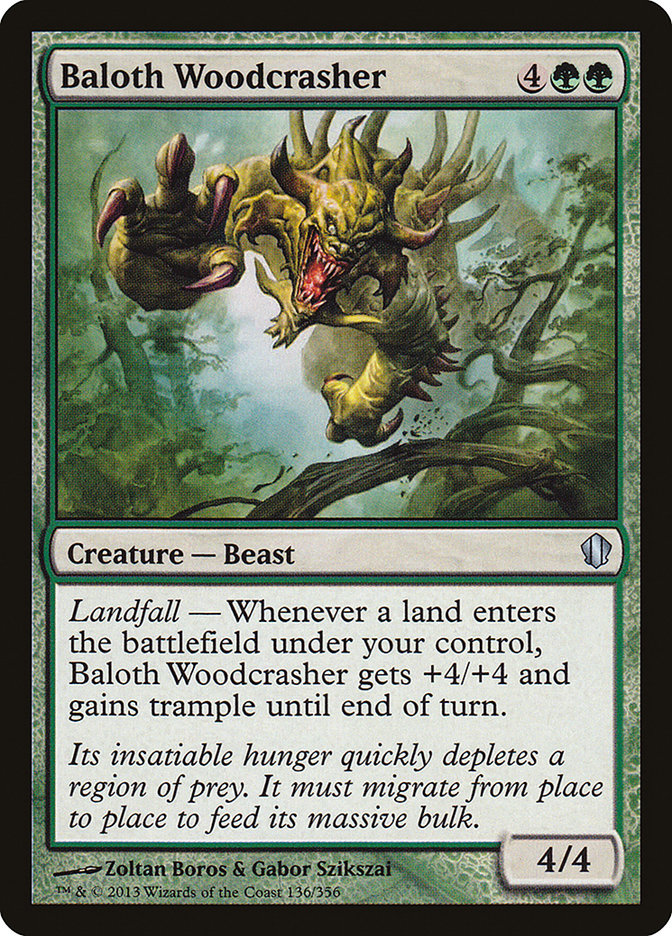 Baloth Woodcrasher [Commander 2013] | Total Play