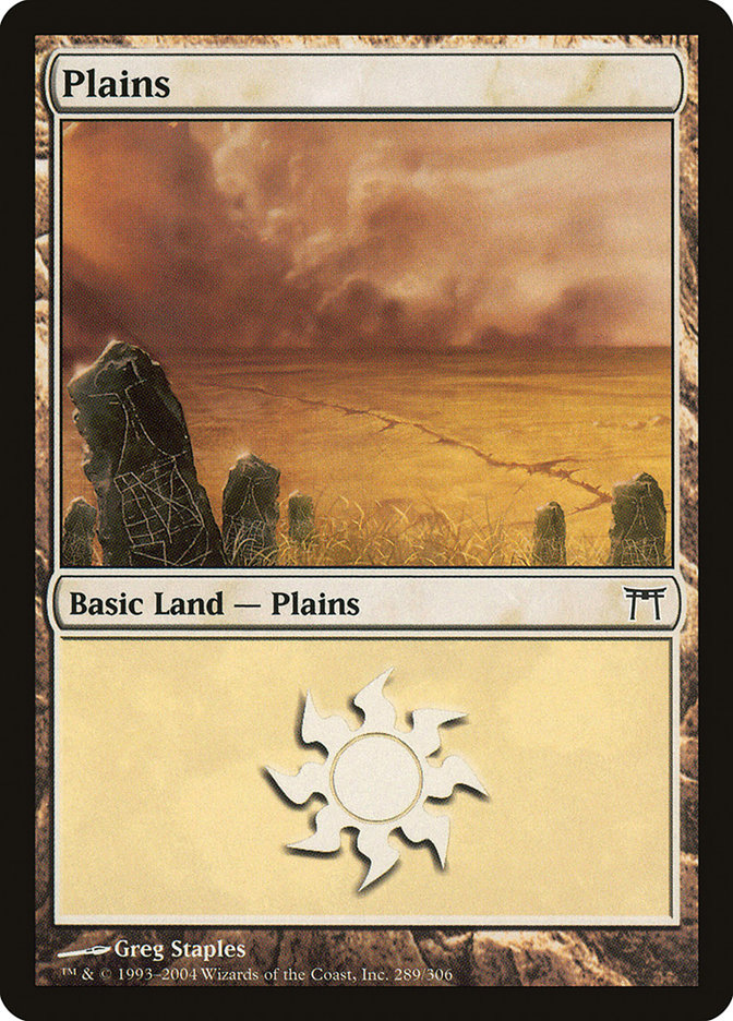 Plains (289) [Champions of Kamigawa] | Total Play
