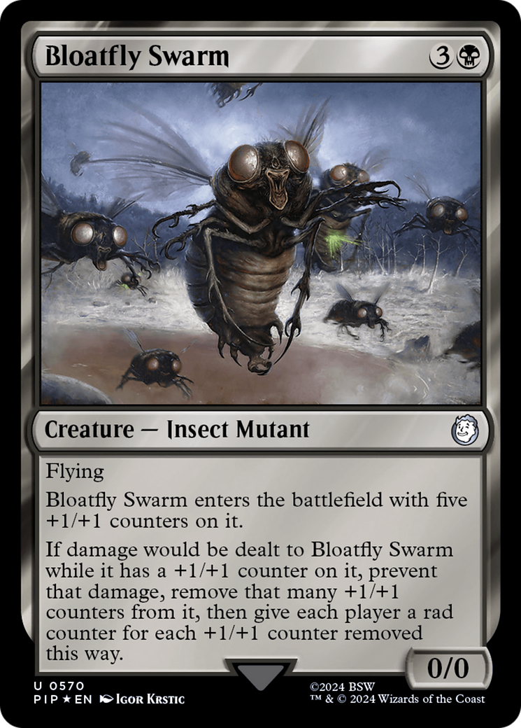 Bloatfly Swarm (Surge Foil) [Fallout] | Total Play