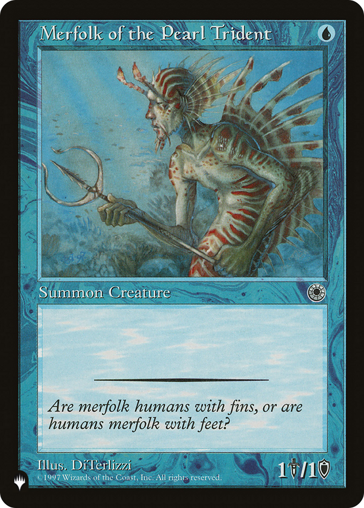 Merfolk of the Pearl Trident [The List] | Total Play