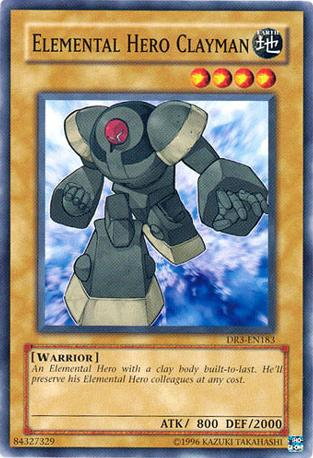 Elemental Hero Clayman [DR3-EN183] Common | Total Play