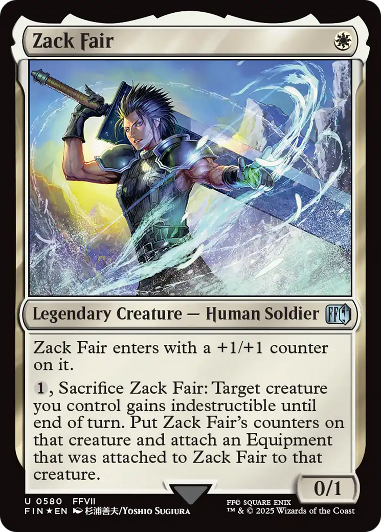 Zack Fair (Surge Foil) [FINAL FANTASY] | Total Play