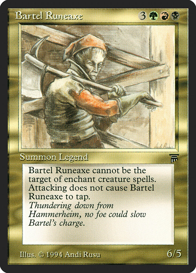Bartel Runeaxe [Legends] | Total Play