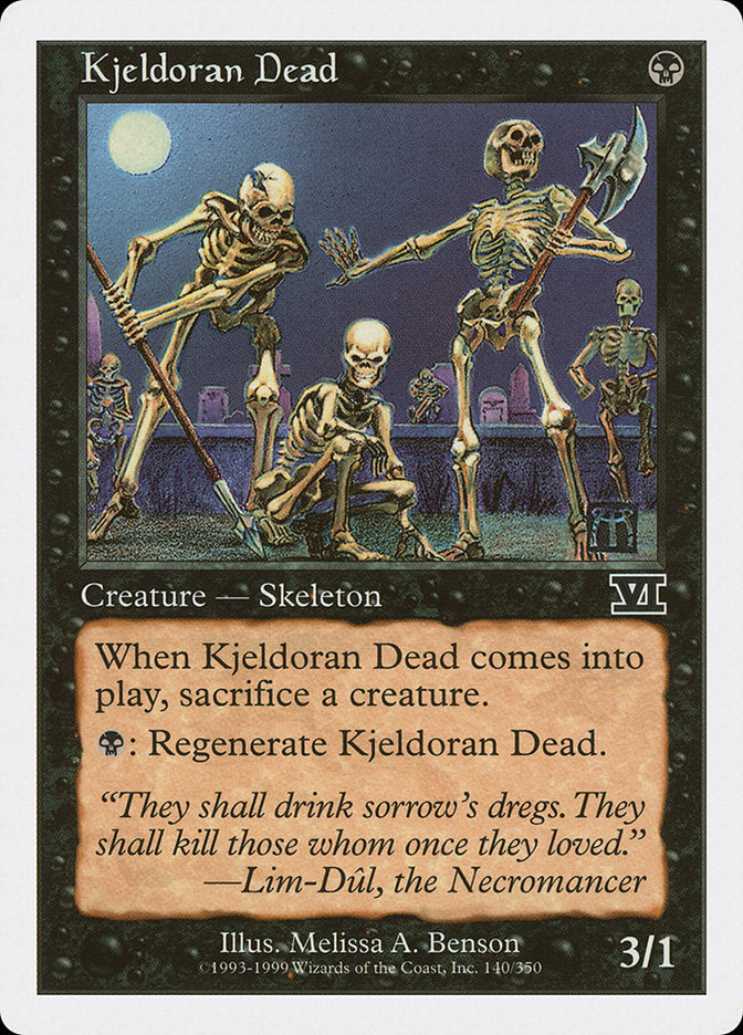 Kjeldoran Dead [Classic Sixth Edition] | Total Play