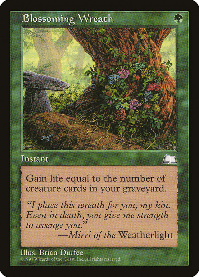 Blossoming Wreath [Weatherlight] | Total Play