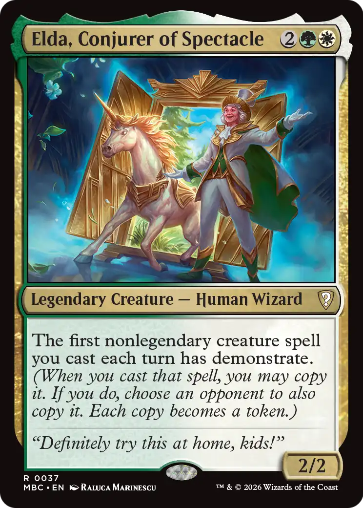 Elda, Conjurer of Spectacle [Mystery Booster: Commander Edition] | Total Play