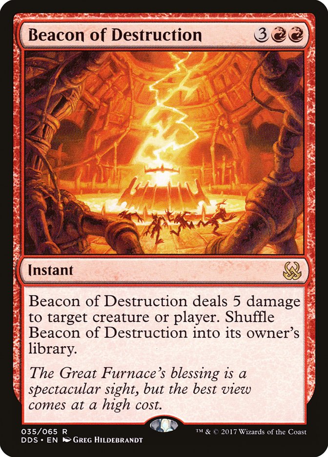 Beacon of Destruction [Duel Decks: Mind vs. Might] | Total Play
