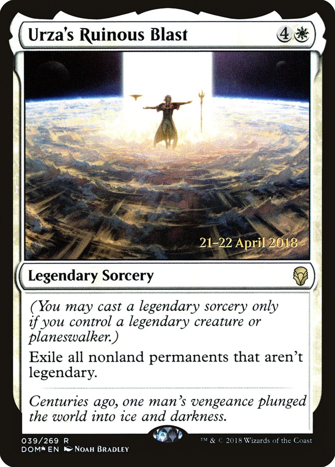 Urza's Ruinous Blast [Dominaria Prerelease Promos] | Total Play
