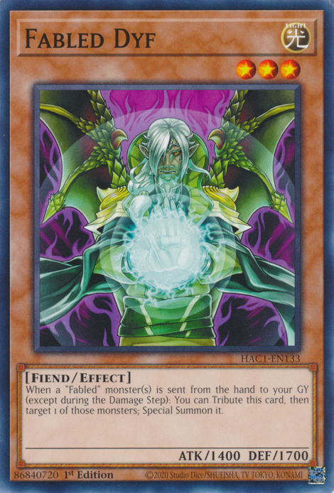 Fabled Dyf [HAC1-EN133] Common | Total Play