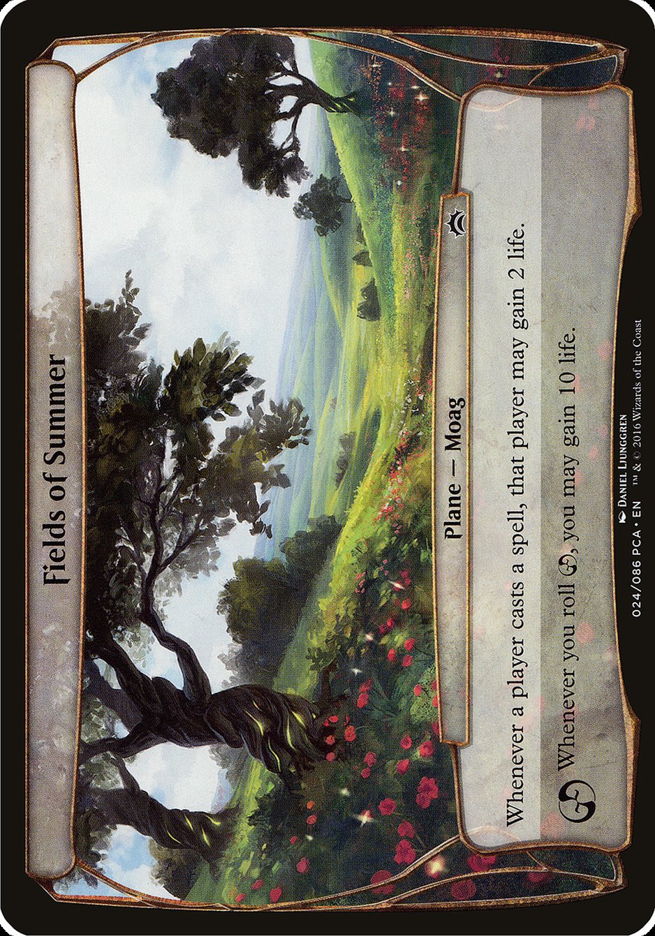 Fields of Summer (Planes) [Planechase Anthology Planes] | Total Play