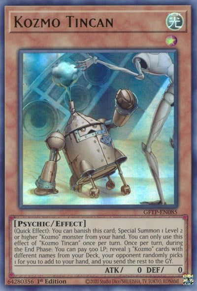 Kozmo Tincan [GFTP-EN085] Ultra Rare | Total Play