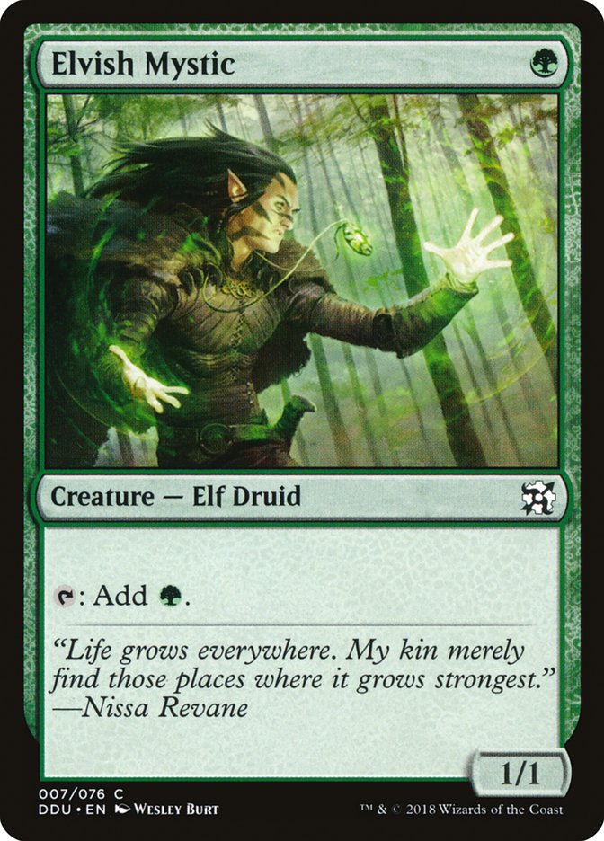 Elvish Mystic [Duel Decks: Elves vs. Inventors] | Total Play