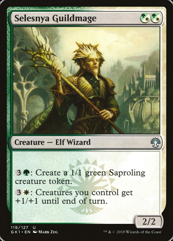 Selesnya Guildmage [Guilds of Ravnica Guild Kit] | Total Play