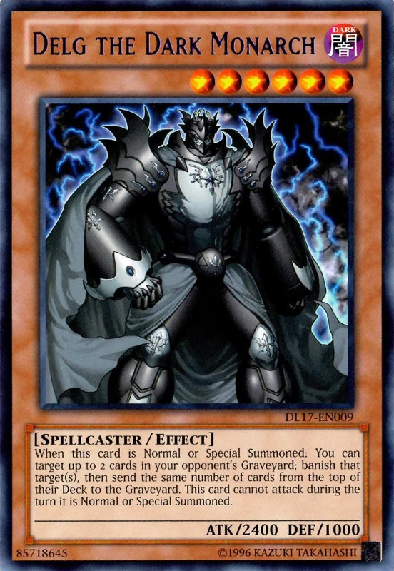 Delg the Dark Monarch (Purple) [DL17-EN009] Rare | Total Play