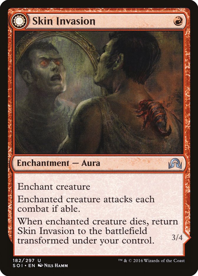 Skin Invasion // Skin Shedder [Shadows over Innistrad] | Total Play