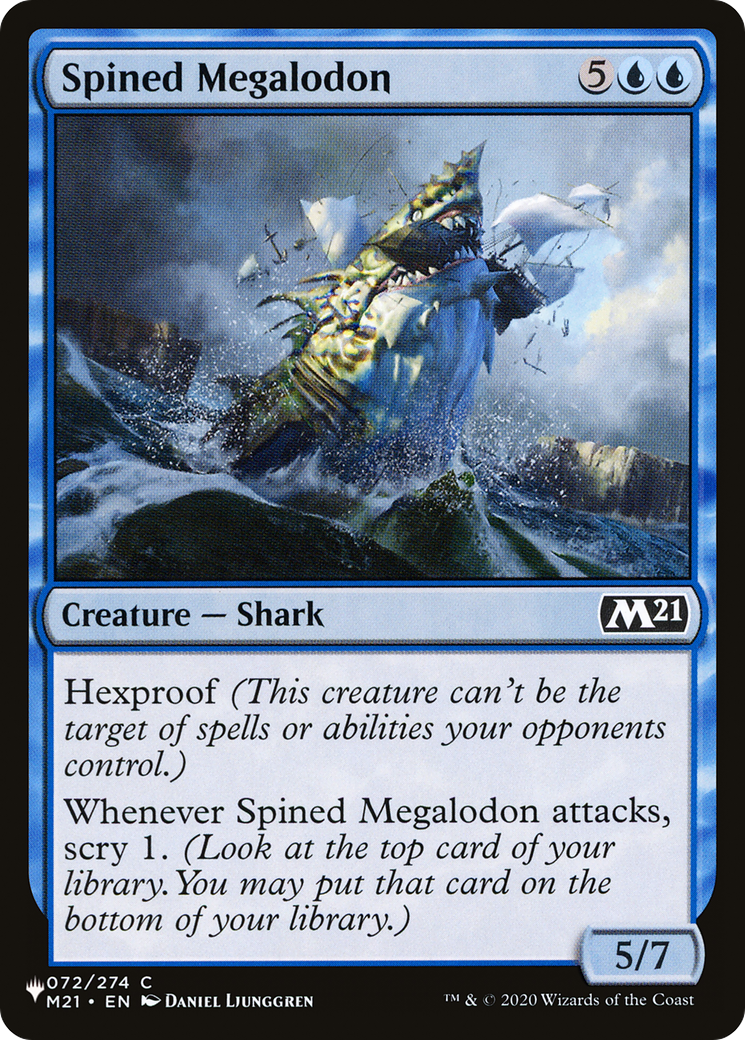 Spined Megalodon [The List] | Total Play