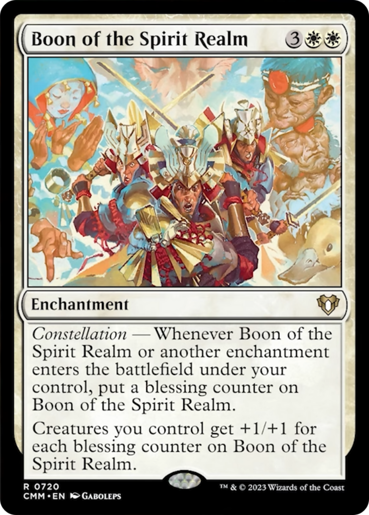 Boon of the Spirit Realm [Commander Masters] | Total Play