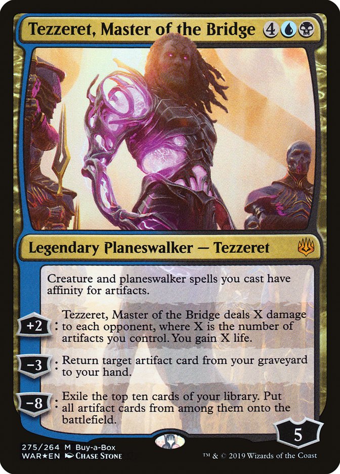 Tezzeret, Master of the Bridge (Buy-A-Box) [War of the Spark] | Total Play