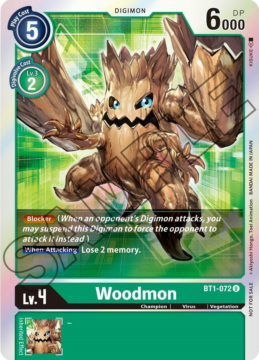 Woodmon [BT1-072] (Event Pack 1) [Release Special Booster Promos] | Total Play