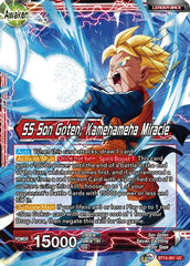 Son Goten // SS Son Goten, Kamehameha Miracle (BT15-001) [Saiyan Showdown] | Total Play