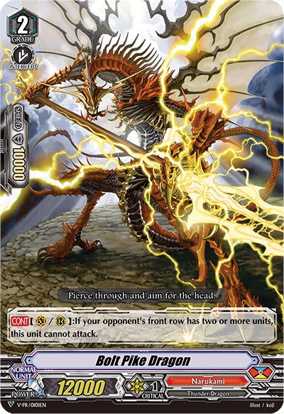 Bolt Pike Dragon (Parallel Foil) (V-PR/0101EN) [V Promo Cards] | Total Play