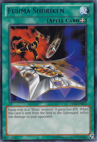 Fuhma Shuriken (Blue) [DL14-EN011] Rare | Total Play
