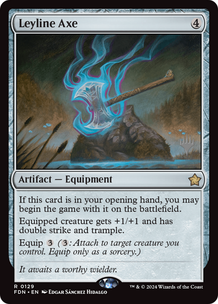 Leyline Axe [Foundations Promos] | Total Play