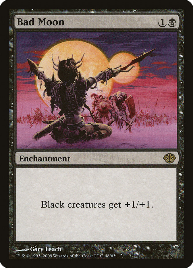 Bad Moon [Duel Decks: Garruk vs. Liliana] | Total Play
