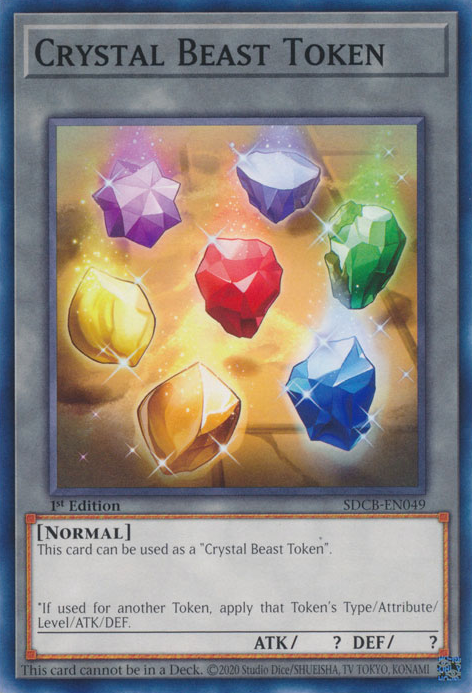 Crystal Beast Token [SDCB-EN049] Common | Total Play