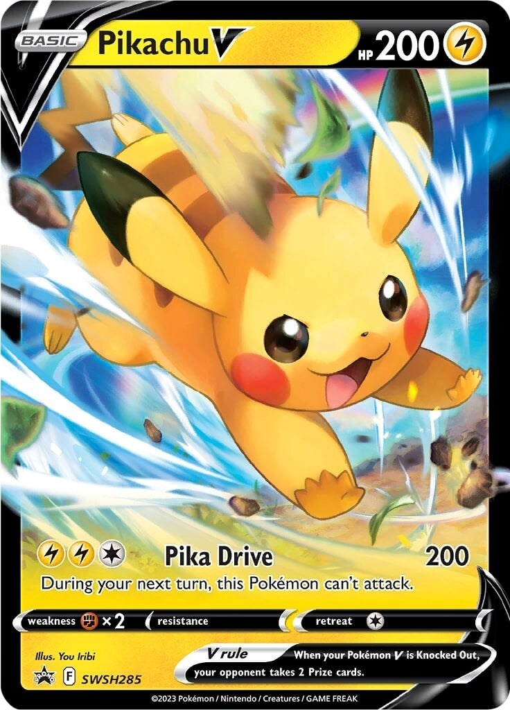 Pikachu V (SWSH285) [Sword & Shield: Black Star Promos] | Total Play