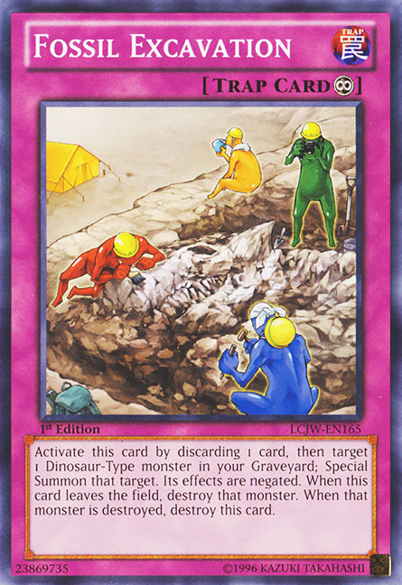 Fossil Excavation [LCJW-EN165] Common | Total Play