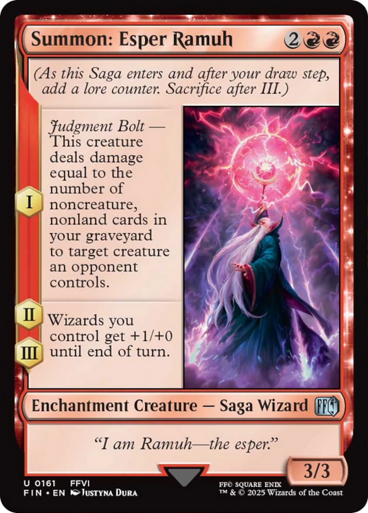 Summon: Esper Ramuh [FINAL FANTASY] | Total Play