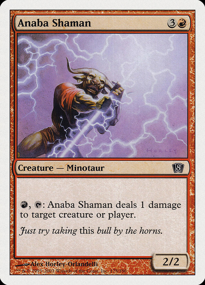 Anaba Shaman [Eighth Edition] | Total Play
