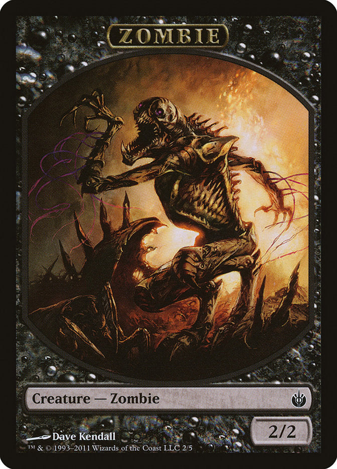 Zombie Token [Mirrodin Besieged Tokens] | Total Play