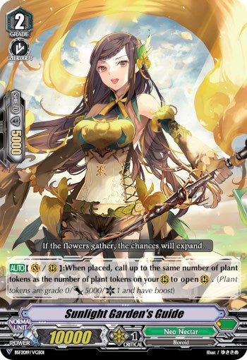 Sunlight Garden's Guide (Spring Fest 2019) (BSF2019/VGS01) [Bushiroad Event Cards] | Total Play