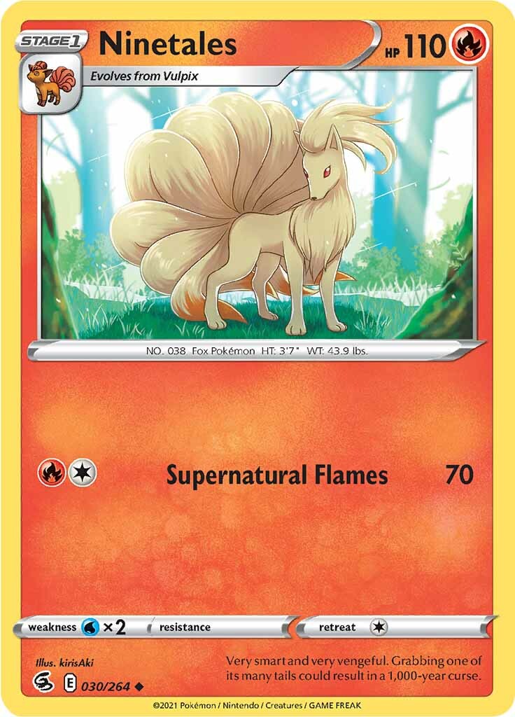 Ninetales (030/264) [Sword & Shield: Fusion Strike] | Total Play