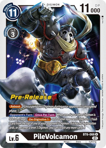 PileVolcamon [BT6-066] [Double Diamond Pre-Release Cards] | Total Play