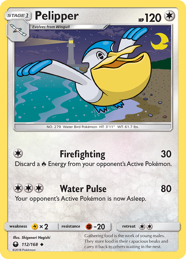 Pelipper (112/168) [Sun & Moon: Celestial Storm] | Total Play