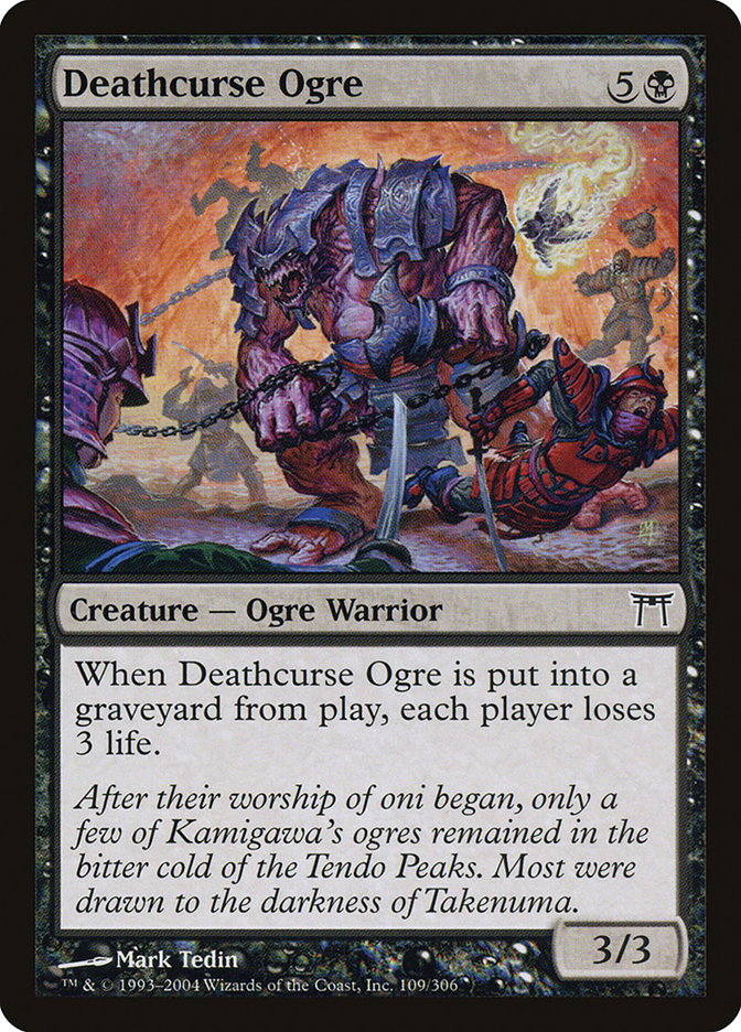 Deathcurse Ogre [Champions of Kamigawa] | Total Play