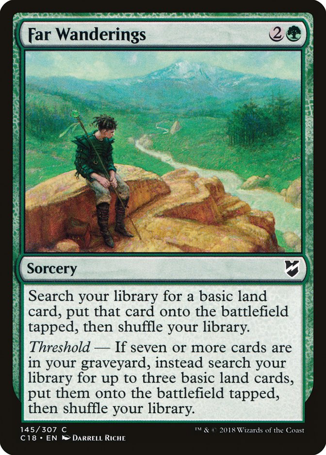 Far Wanderings [Commander 2018] | Total Play